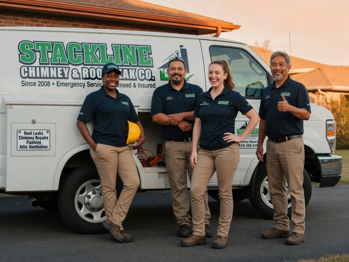Chimney flashing repair company in Eden, ID